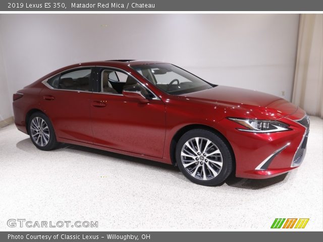 2019 Lexus ES 350 in Matador Red Mica
