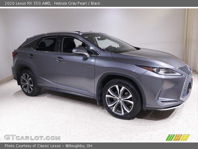 2020 Lexus RX 350 AWD in Nebula Gray Pearl