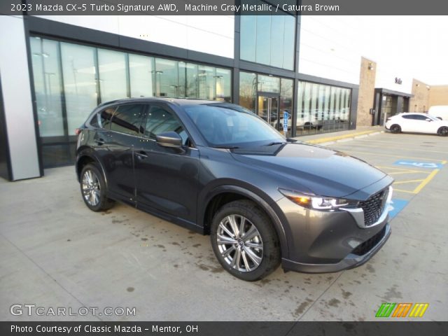 2023 Mazda CX-5 Turbo Signature AWD in Machine Gray Metallic