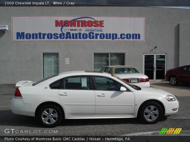 2009 Chevrolet Impala LT in White