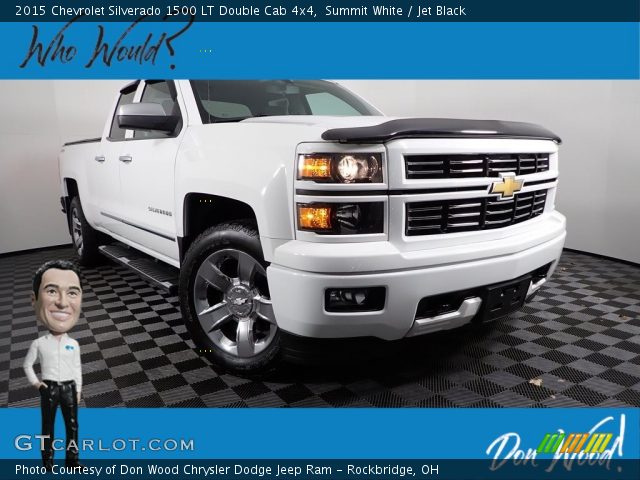 2015 Chevrolet Silverado 1500 LT Double Cab 4x4 in Summit White