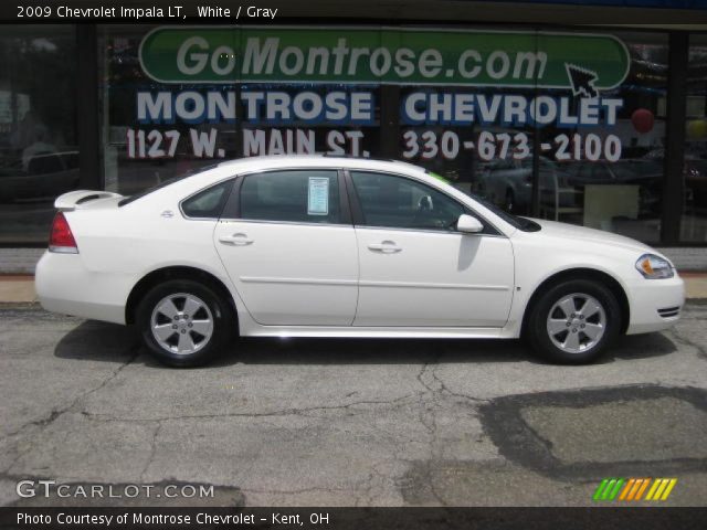 2009 Chevrolet Impala LT in White