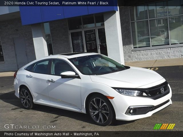2020 Honda Civic Touring Sedan in Platinum White Pearl