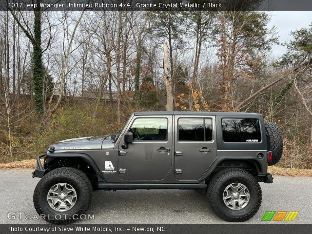 2017 Jeep Wrangler Unlimited Rubicon 4x4 in Granite Crystal Metallic