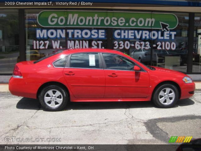 2009 Chevrolet Impala LT in Victory Red