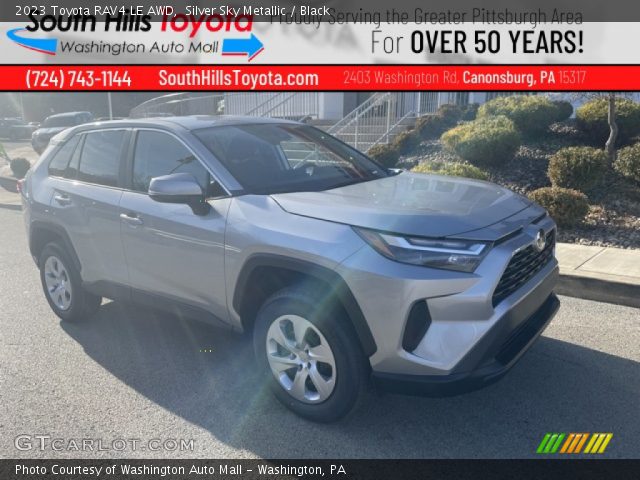 2023 Toyota RAV4 LE AWD in Silver Sky Metallic