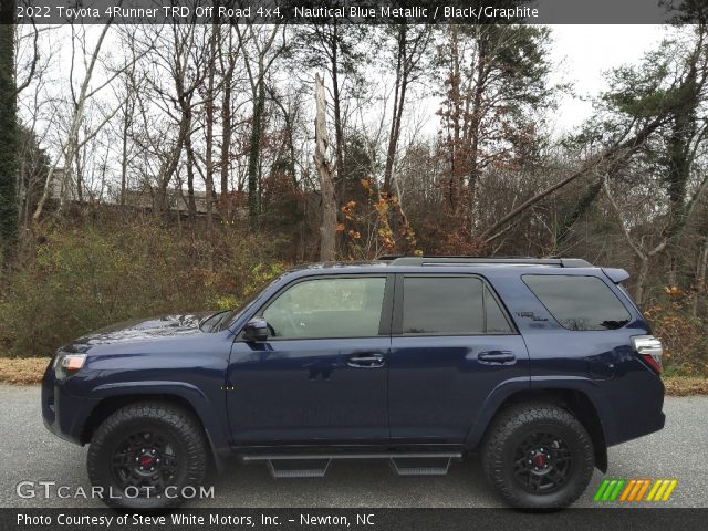 2022 Toyota 4Runner TRD Off Road 4x4 in Nautical Blue Metallic