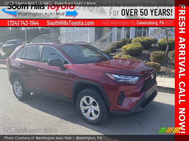 2023 Toyota RAV4 LE AWD in Ruby Flare Pearl