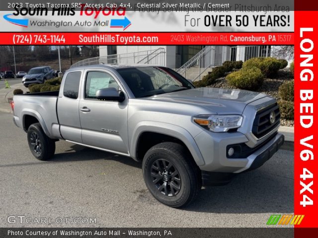 2023 Toyota Tacoma SR5 Access Cab 4x4 in Celestial Silver Metallic