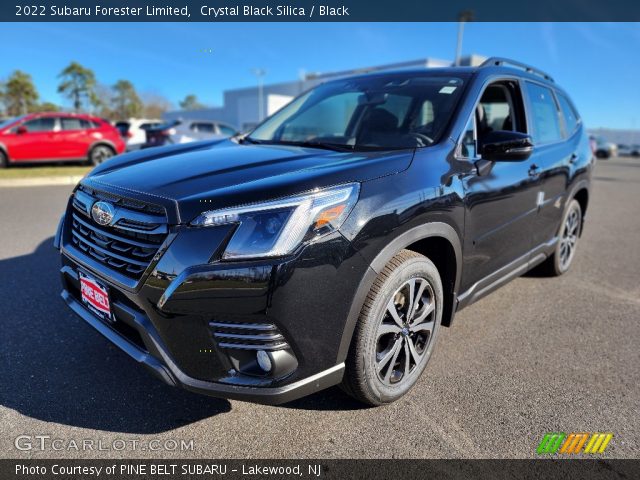 2022 Subaru Forester Limited in Crystal Black Silica
