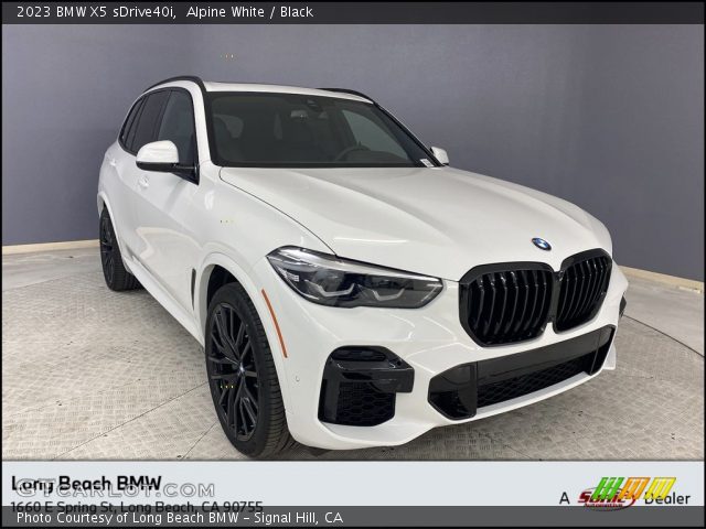 2023 BMW X5 sDrive40i in Alpine White