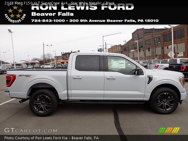 2022 Ford F150 XLT SuperCrew 4x4 in Star White Metallic