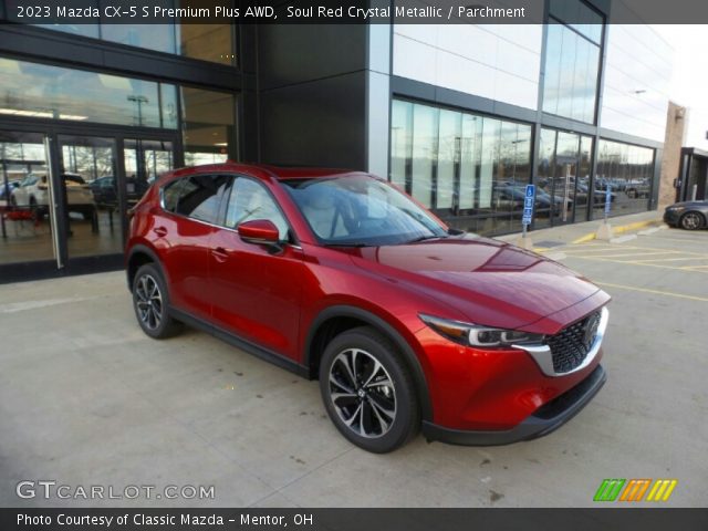 2023 Mazda CX-5 S Premium Plus AWD in Soul Red Crystal Metallic