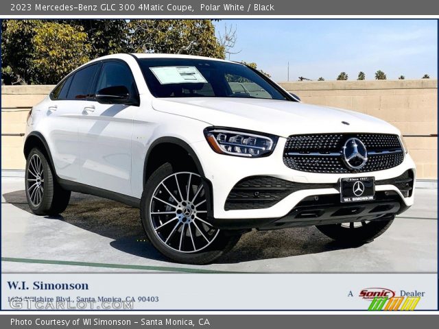 2023 Mercedes-Benz GLC 300 4Matic Coupe in Polar White