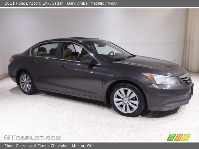 2011 Honda Accord EX-L Sedan in Dark Amber Metallic