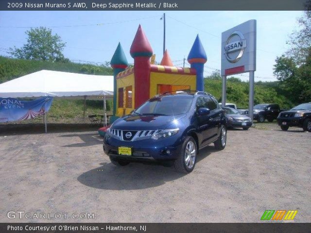 2009 Nissan Murano S AWD in Deep Sapphire Metallic