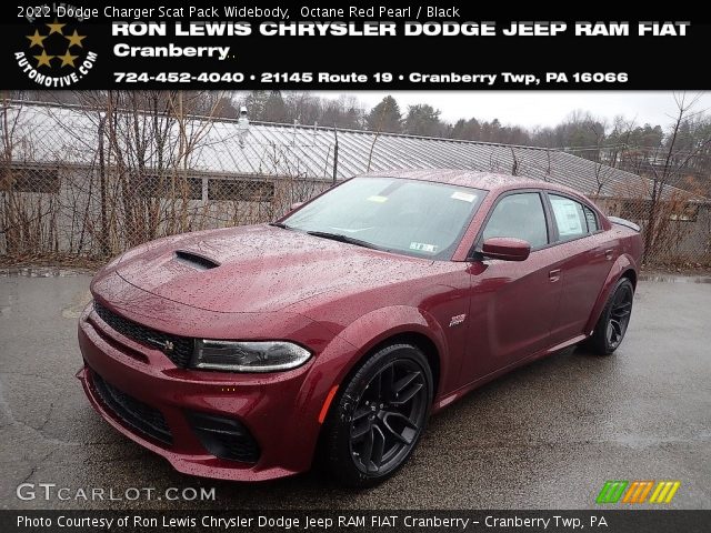 2022 Dodge Charger Scat Pack Widebody in Octane Red Pearl