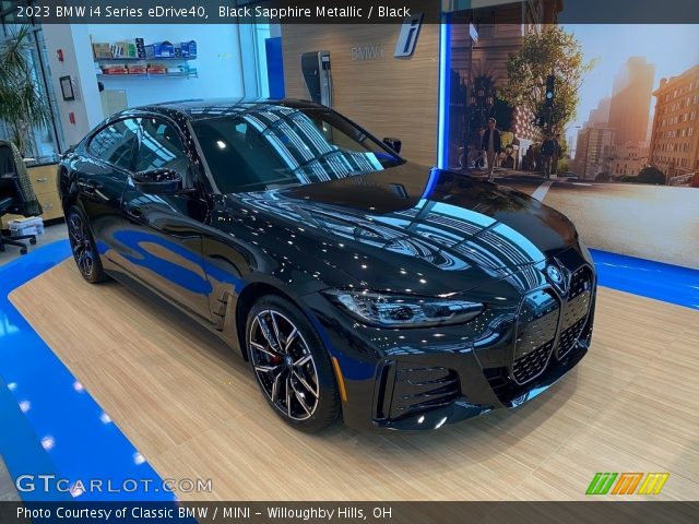 2023 BMW i4 Series eDrive40 in Black Sapphire Metallic