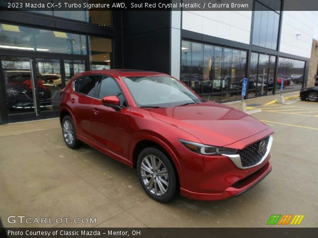 2023 Mazda CX-5 Turbo Signature AWD in Soul Red Crystal Metallic