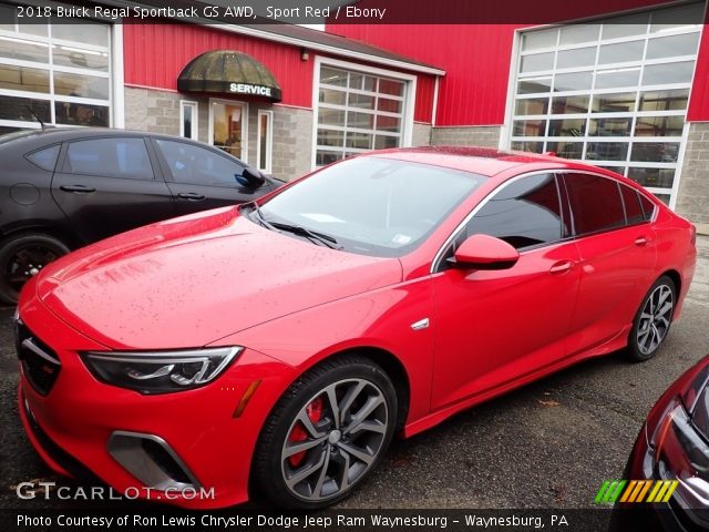 2018 Buick Regal Sportback GS AWD in Sport Red