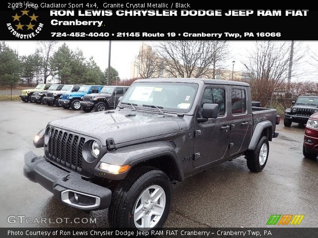 2023 Jeep Gladiator Sport 4x4 in Granite Crystal Metallic