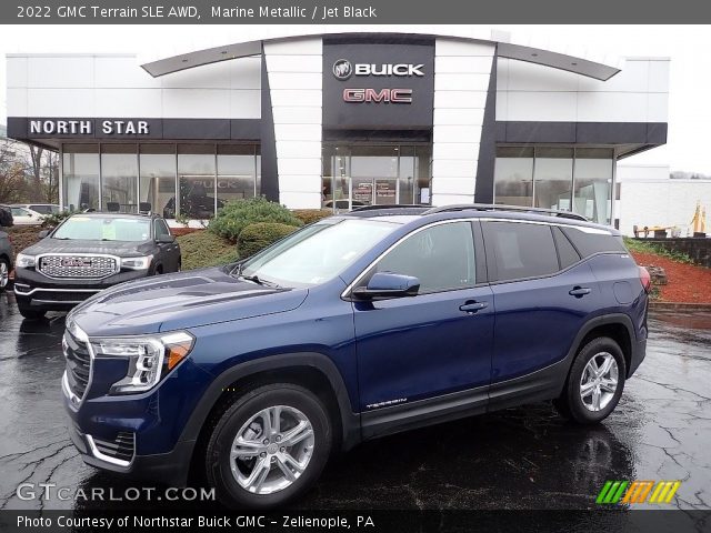 2022 GMC Terrain SLE AWD in Marine Metallic