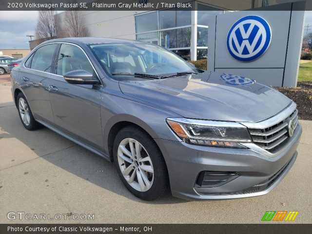 2020 Volkswagen Passat SE in Platinum Gray Metallic