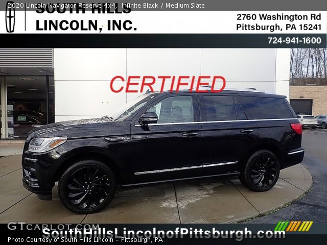 2020 Lincoln Navigator Reserve 4x4 in Infinite Black