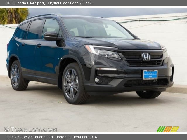 2022 Honda Pilot Sport in Crystal Black Pearl