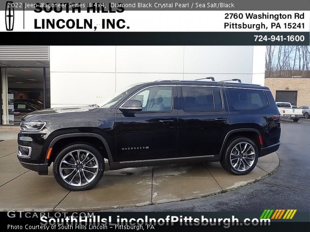 2022 Jeep Wagoneer Series III 4x4 in Diamond Black Crystal Pearl