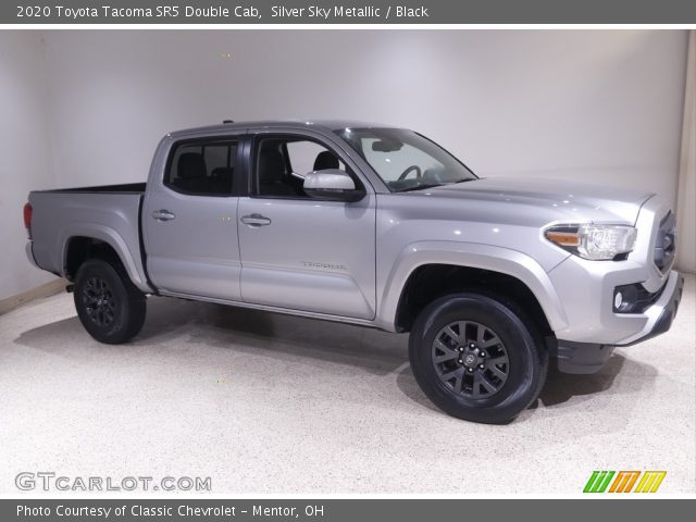 2020 Toyota Tacoma SR5 Double Cab in Silver Sky Metallic