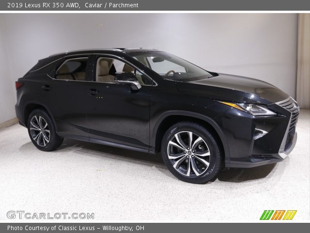 2019 Lexus RX 350 AWD in Caviar
