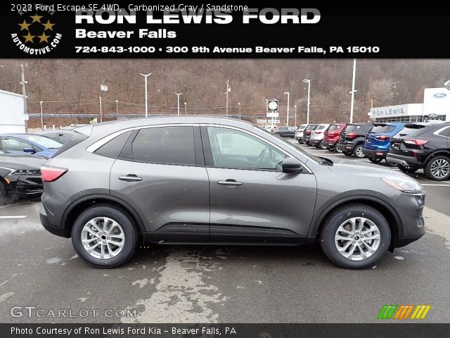 2022 Ford Escape SE 4WD in Carbonized Gray