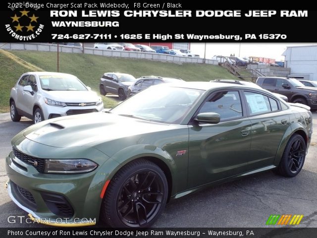 2022 Dodge Charger Scat Pack Widebody in F8 Green