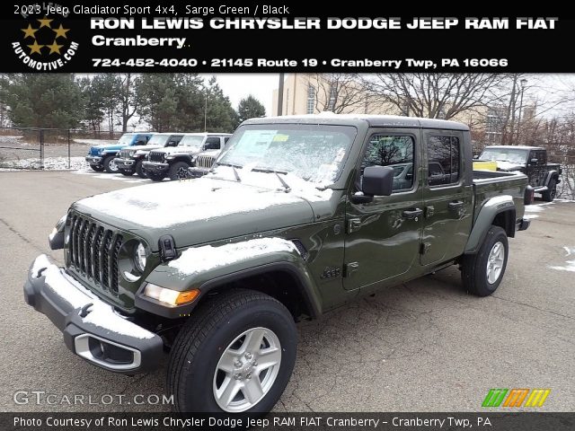 2023 Jeep Gladiator Sport 4x4 in Sarge Green