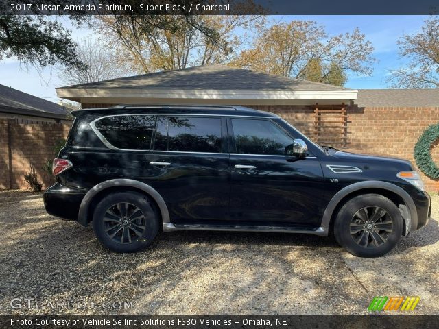 2017 Nissan Armada Platinum in Super Black