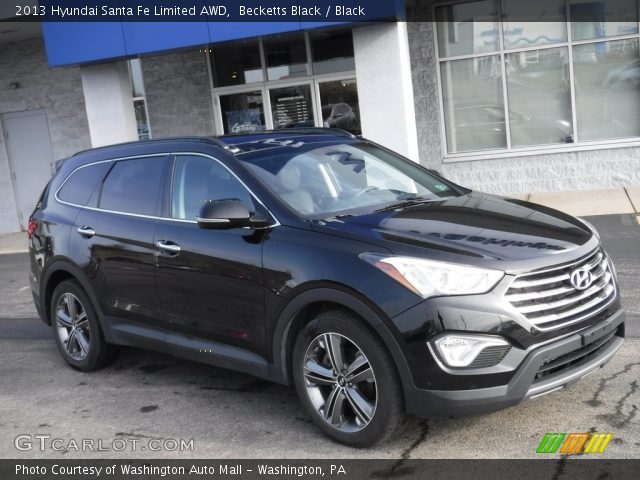 2013 Hyundai Santa Fe Limited AWD in Becketts Black