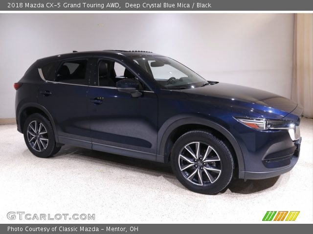 2018 Mazda CX-5 Grand Touring AWD in Deep Crystal Blue Mica