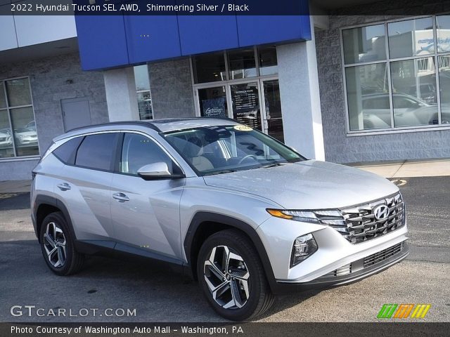 2022 Hyundai Tucson SEL AWD in Shimmering Silver