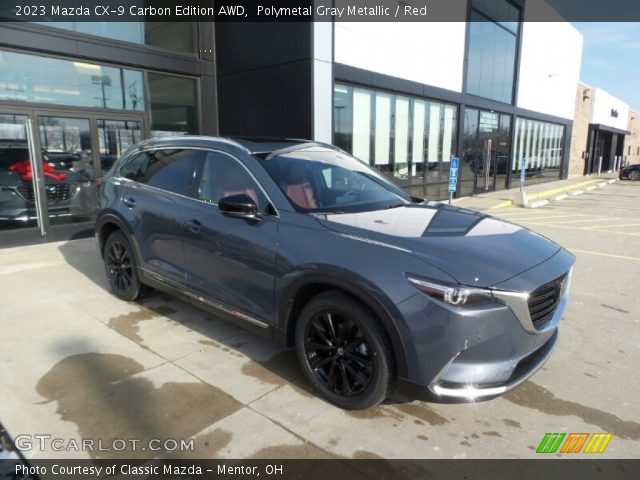 2023 Mazda CX-9 Carbon Edition AWD in Polymetal Gray Metallic