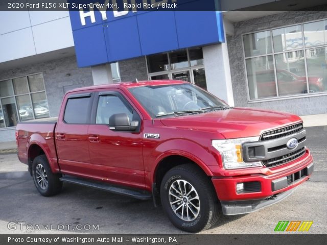 2020 Ford F150 XLT SuperCrew 4x4 in Rapid Red