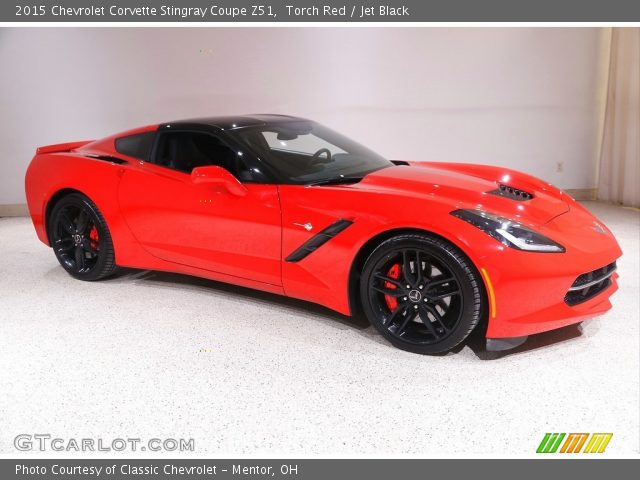 2015 Chevrolet Corvette Stingray Coupe Z51 in Torch Red