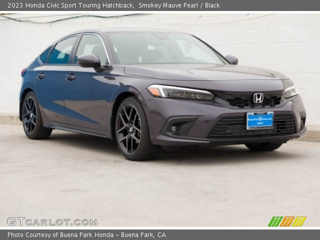 2023 Honda Civic Sport Touring Hatchback in Smokey Mauve Pearl