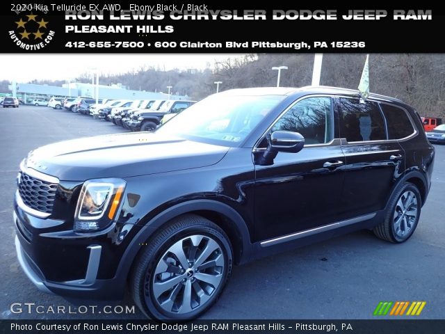 2020 Kia Telluride EX AWD in Ebony Black