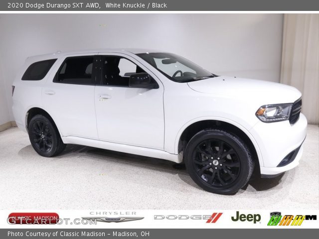 2020 Dodge Durango SXT AWD in White Knuckle