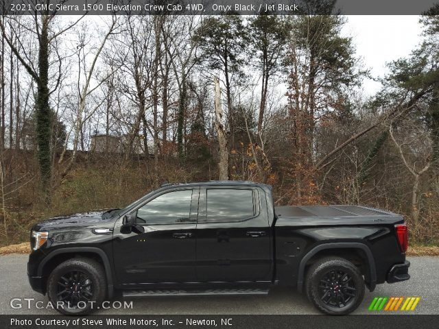 2021 GMC Sierra 1500 Elevation Crew Cab 4WD in Onyx Black