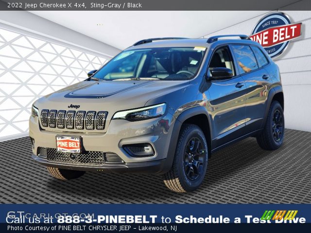 2022 Jeep Cherokee X 4x4 in Sting-Gray