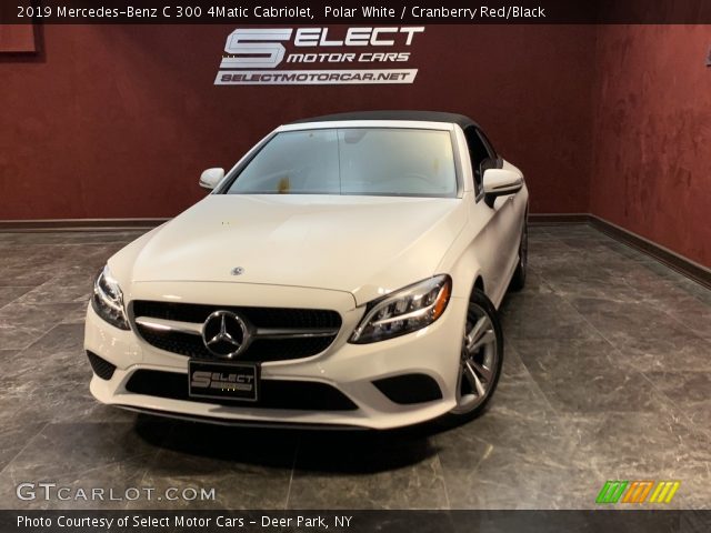 2019 Mercedes-Benz C 300 4Matic Cabriolet in Polar White