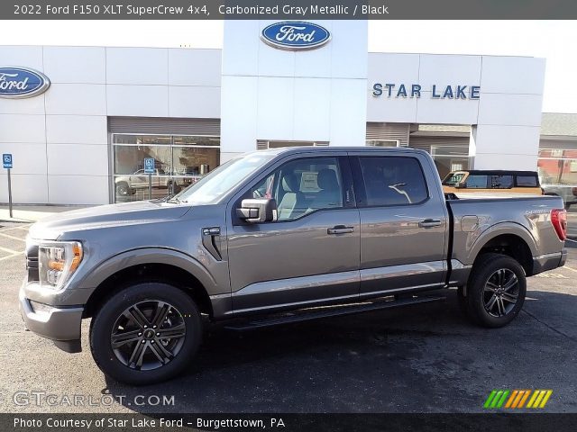 2022 Ford F150 XLT SuperCrew 4x4 in Carbonized Gray Metallic