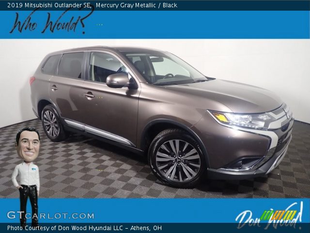 2019 Mitsubishi Outlander SE in Mercury Gray Metallic